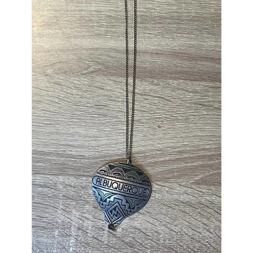 International ballon fiesta necklace & pendant